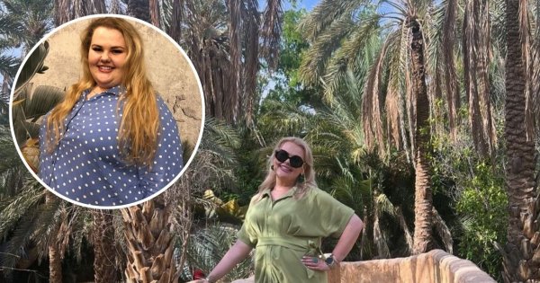 Odmieniona Kinga Zawodnik pozuje na ściankach w stylizacjach plus size