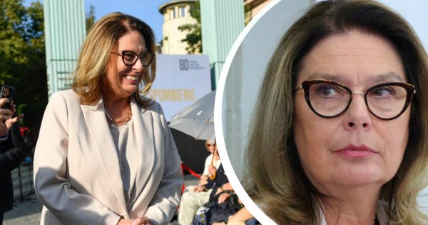 67-letnia Małgorzata to królowa recyklingu. Kremowy garnitur zakłada na każdą okazję