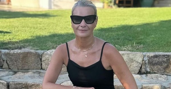 Małgorzata Kożuchowska zapozowała z synem. Ktoś pisze: "Niedługo mamę przerośnie"