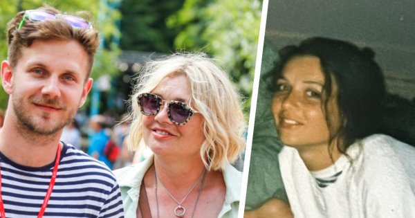 Małgorzata Ostrowska-Królikowska na starych zdjęciach. Fani: "Antek to kopia ojca. Identyczny"