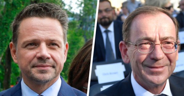 Przystojny Rafał i głodny Mariusz założyli identyczne krawaty. Porównujemy