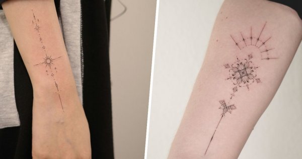 Tatuaże ornamentu - wspaniałe przykłady tatuaży upiększających