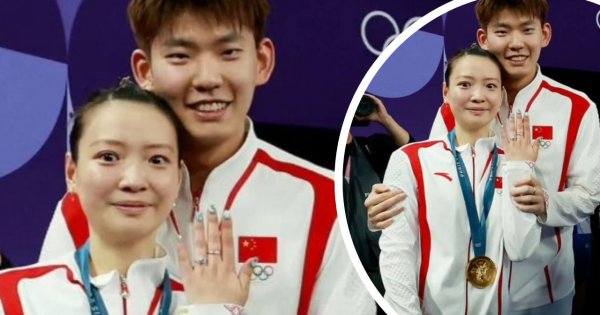 Olimpijskie zaręczyny. Zdobyła złoty medal, a chwilę później powiedziała "Tak". Wzruszające sceny
