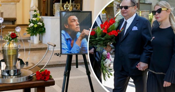 Pogrzeb Roberta Smoktunowicza. Byłego męża Hanny Lis pożegnali Kalisz i Olbrychski z żonami