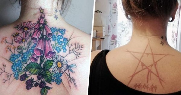 Nowy tatuaż na starym malunku - piękne pomysły na metamorfozę