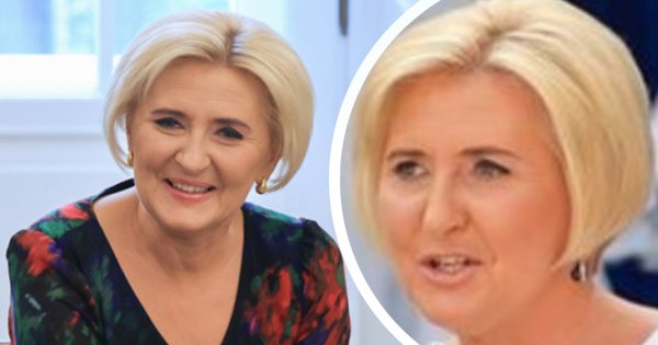 Agata wreszcie idealnie dobrała odcień podkładu. Fluid stopił się z szyją i dekoltem