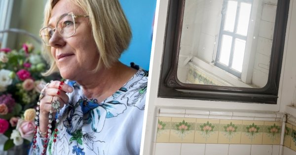 Świętobliwa Barbara pozuje przed upaćkanym lustrem. "Wstyd przed brudnym lustrem sobie foty strzelać"