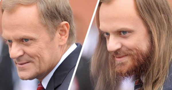 Dziś Światowy Dzień Uśmiechu. Poważni panowie w zabawnych odsłonach — Donek jak hippie, Szymek jak farmer [symulacja]