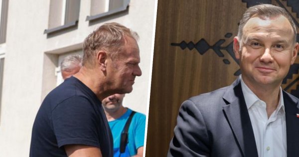 Andrzej powiedział, że mu zależy na przestrzeganiu prawa, bo jest prawnikiem. Reakcja Donka mówi wszystko [wideo]