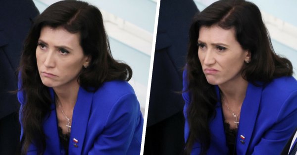 Piękna Ewa znów "zabłysnęła" w Brukseli. Jej wpadka przejdzie do historii