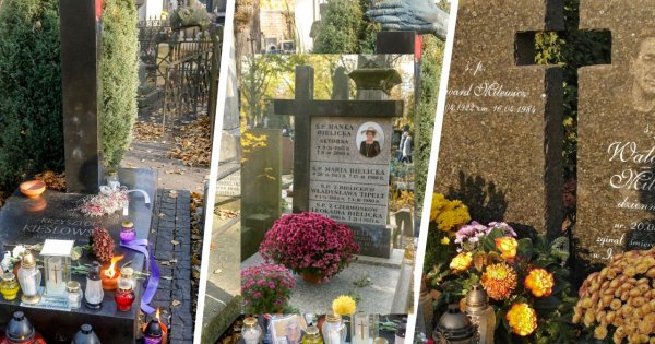 Groby polskich gwiazd. Tak wyglądają miejsca wiecznego odpoczynku sławnych ludzi, którzy odeszli