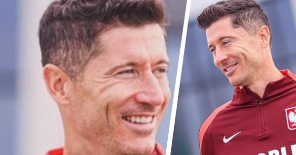 Robert Lewandowski przedstawia się jak w "Jeden z dziesięciu". Wideo hitem sieci