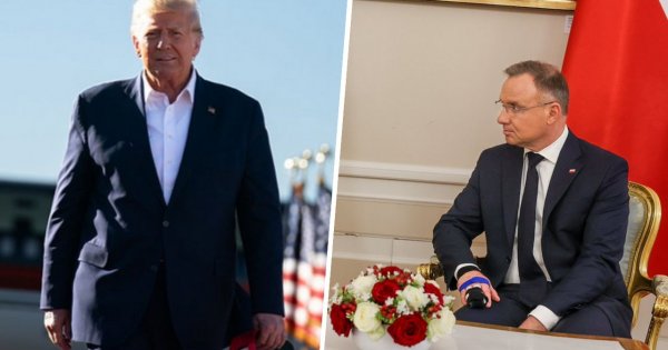 Donek z USA rozpływa się nad Polską, Polakami i Andrzejkiem. Wszystko po to, by za miesiąc dostać najwyższy stołek