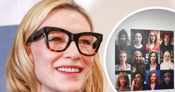 Cate Blanchett ubrała się w garniaka na wystawę w Toruniu. Kwintesencja kobiecości to nie była [zdjęcia]