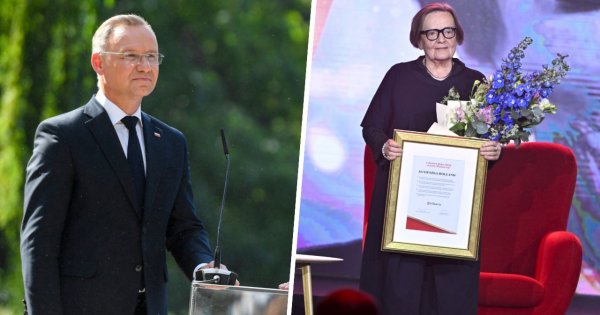 Agnieszka Holland kapitalnie podsumowała Andrzeja w telewizji. Prowadząca tylko jej przytaknęła [wideo]