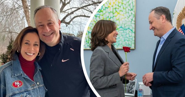 Kamala i jej mąż poznali się na randce w ciemno. Pradziadek Douglasa mieszkał w Polsce
