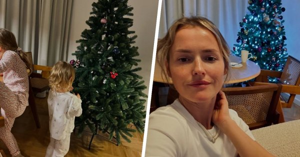 Olga Frycz już gotowa na święta. Pochwaliła się choinką, a pod zdjęciami zawrzało