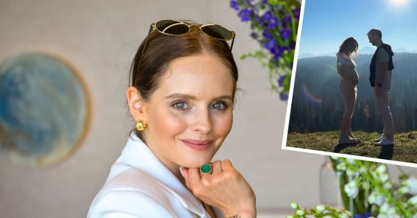 Olga Kalicka jest w ciąży. Aktorka "Rodzinki.pl" pokazała romantyczne wideo z nowym chłopakiem