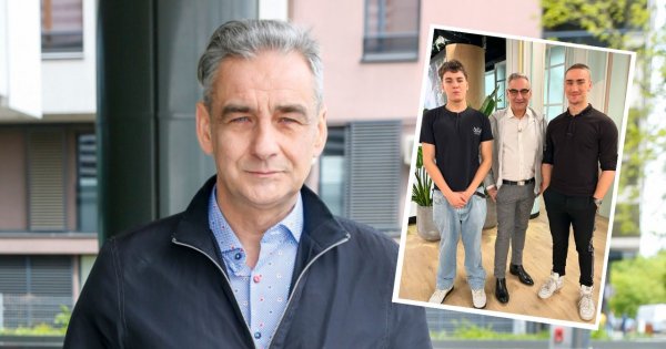 Robert Gonera pochwalił się synami. Obaj urodę odziedziczyli po znanym tacie