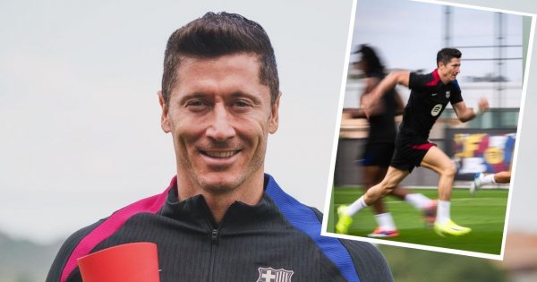 Robert Lewandowski wystartował jak strzała. Są memy
