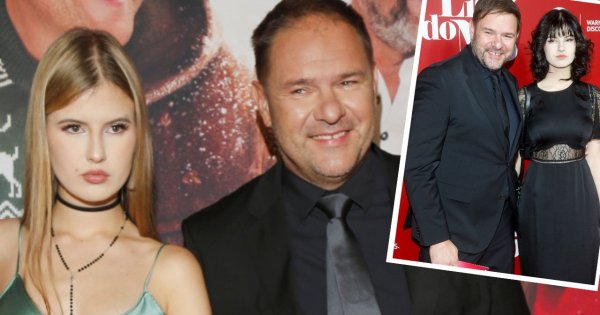 Tomasz Karolak z córką na premierze "Listów do M". 17-letnia Lena przeszła ogromną metamorfozę