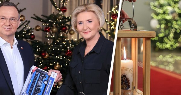 Agata z wielką brochą przy twarzy. Tak wraz z Andrzejem ugościła harcerzy