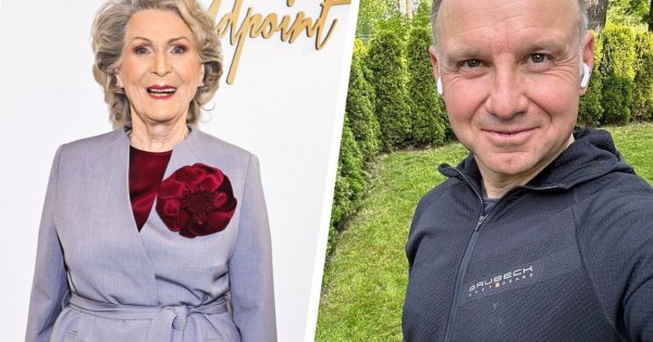 Twardy Andrzej złożył życzenia Irenie Santor z okazji 90. urodzin. Nazwał ją pierwszą lejdi