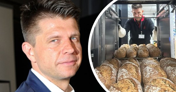 Rysiu zasiadł na kasie w spożywczaku. Piekł chleb i sprzedawał produkty. "Mogę być winny grosika?" [memy]