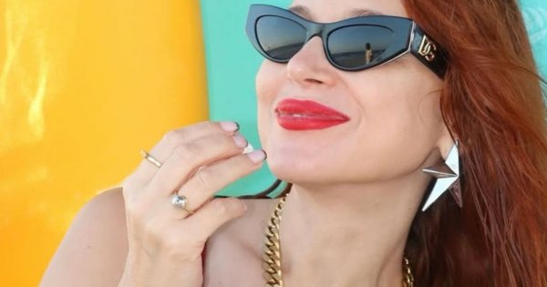 48-letnia Ada Fijał w kusym stroju kąpielowym. Wygląda zupełnie jak nastolatka