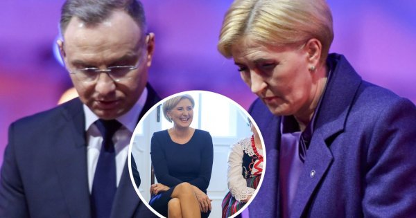 Agata odsłoniła nogi do nieba podczas spotkania ze strażakami. W obcisłej kiecce wygląda zjawiskowo