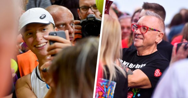 Iga Świątek zagrała z Jurkiem, a jej aukcja stała się hitem. "Duma narodu" - cieszą się fani