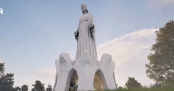 W Polsce powstanie najwyższy pomnik Matki Boskiej na świecie. Będzie bardziej okazały, niż ten w Świebodzinie [wideo]