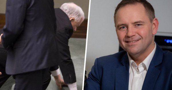Jarek deklaruje. Zawiesi sobie facjatę Karola na płocie. Sąsiedzi kociarza nie będą zachwyceni