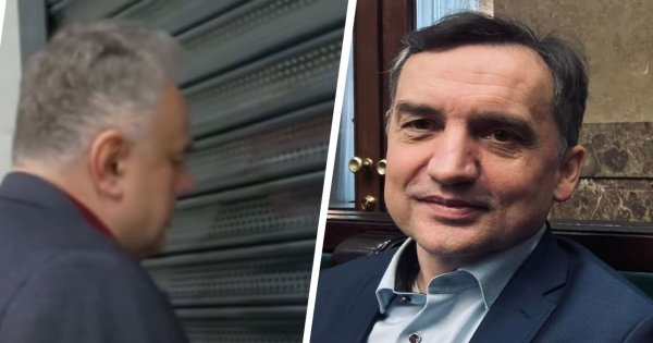 Tomasz Sakiewicz zabarykadował się przed policją roletą antywłamaniową. Tak chronił Zbyszka Zero [wideo i memy]
