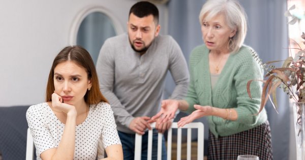 "Mama zawsze staje po stronie mojego męża. Mają niezłą komitywę"