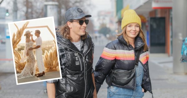 Agnieszka Włodarczyk inspiruje panny młode. Suknia w stylu boho i kowbojki to dopiero początek