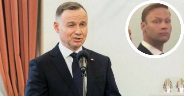 Andrzej uhonorował swoich kolegów. Marcin zachowywał się tak, jakby przyszedł prosto z dobrej imprezy [wideo]