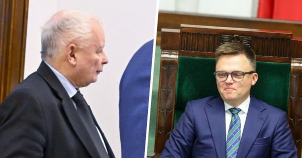 Jarosław Kaczyński starł się z Szymonem Hołownią w Sejmie. Poszło o VAT na żywność [wideo]
