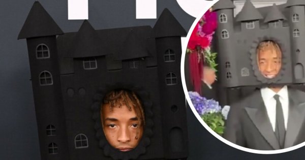 Grammy 2025: Jaden Smith przyszedł z zamkiem na głowie. Ta stylizacja rozśmieszyła fanów [wideo i zdjęcia]