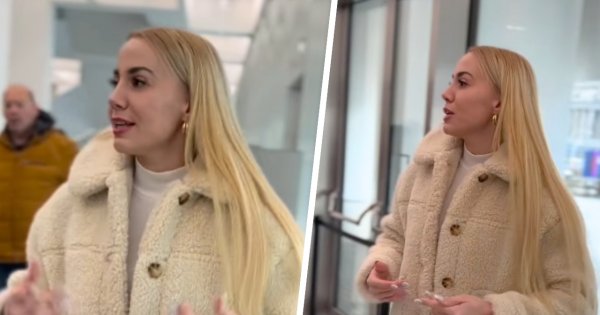 Marysia odziana w portki Robin Hooda zaczepia obcych ludzi w muzeum. Skończyło się wyproszeniem [wideo]