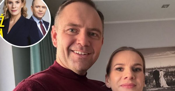 Marta od Karola zapozowała na okładce z mężem. Potencjalna first lejdi lansuje się w czarnej sukience
