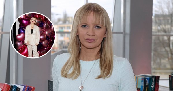 Niepokojąco blada Marzena Rogalska wybrała się na premierę "Bridget Jones". Ciężko było ją rozpoznać