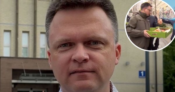 Szymek rozdawał pączki z okazji święta pączka. Chciał dobrze, ale ktoś sprowadził go na ziemię [wideo]