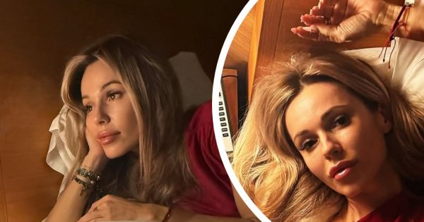 Gorąca Doda bez stanika wyleguje się w alkowie. Bardziej wyzywająco chyba się nie dało