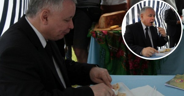 Starszy Pan Jarek nie przepada za wykwintnym menu. Znane jest wymarzone menu prezesa [wideo]