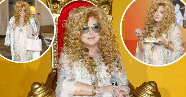 Królowa Madzia Gessler świętuje 15-lecie "Kuchennych rewolucji". Wskoczyła w wiosenną sukienkę i zasiadła na tronie