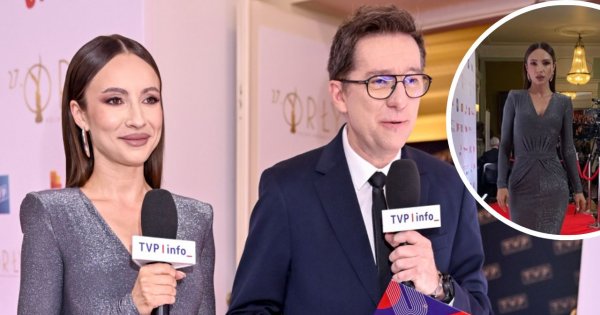 Sandra Meunier to nowa gwiazda TVP. Na Orłach 2025 postawiła na suknię rybkę i popłynęła