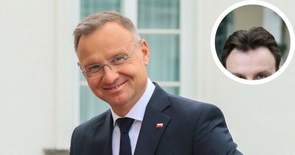 Andrzej za młodu miał niezły fryz. Ta grzywka na boki ma swe nieziemskie uroki [stare zdjęcie]