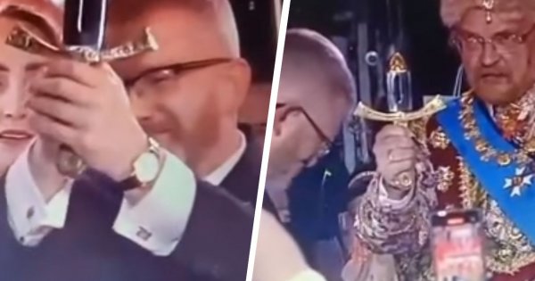 Grzegorz od gaśnicy koronował się na króla Polski [wideo i memy]