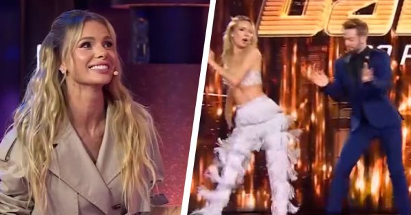 Izabela Janachowska wskoczyła na scenę "You can dance", zrzuciła płaszcz, a na koniec wywijała na dancefloorze z Danilczukiem [wideo]